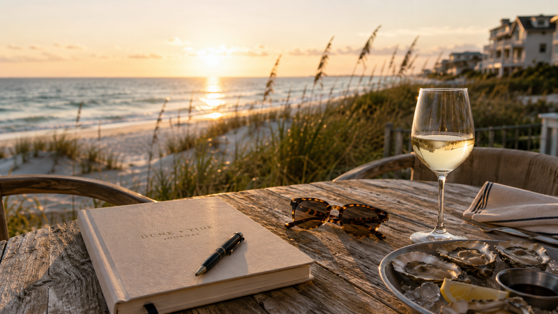 Five Tables Worth Sitting At on 30A Right Now