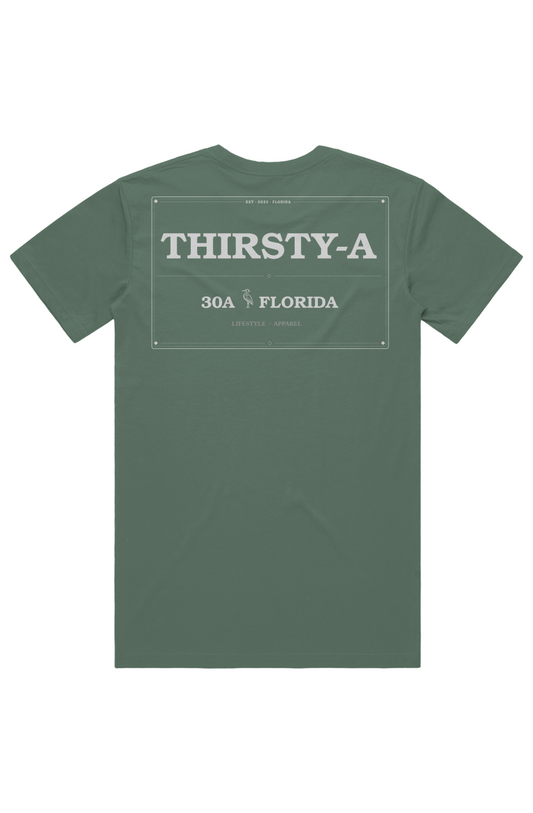 THIRSTY-A™ Heritage Badge Tee